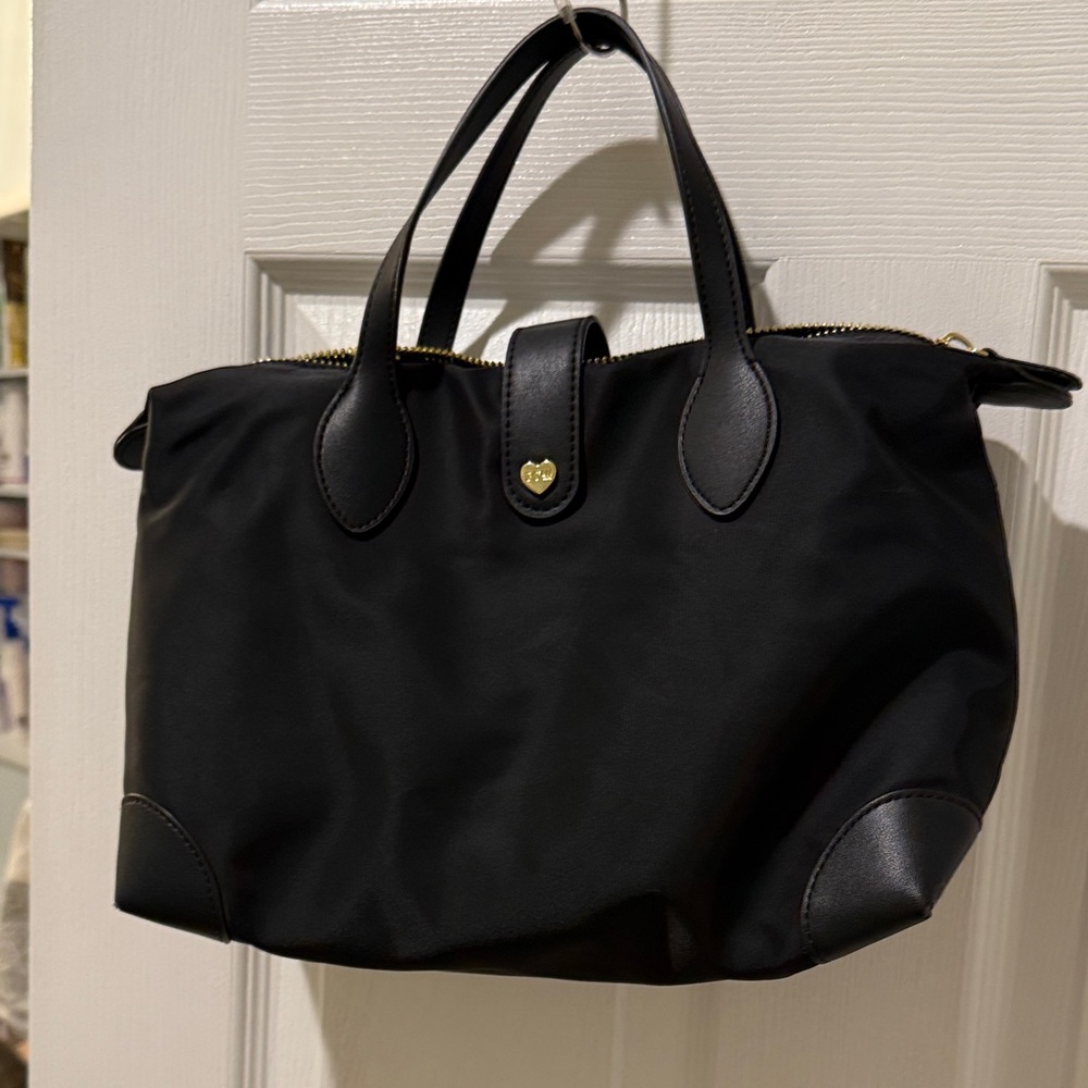 Stoney Clover Lane pochette 03 Black Tote Bag with Gold Accents